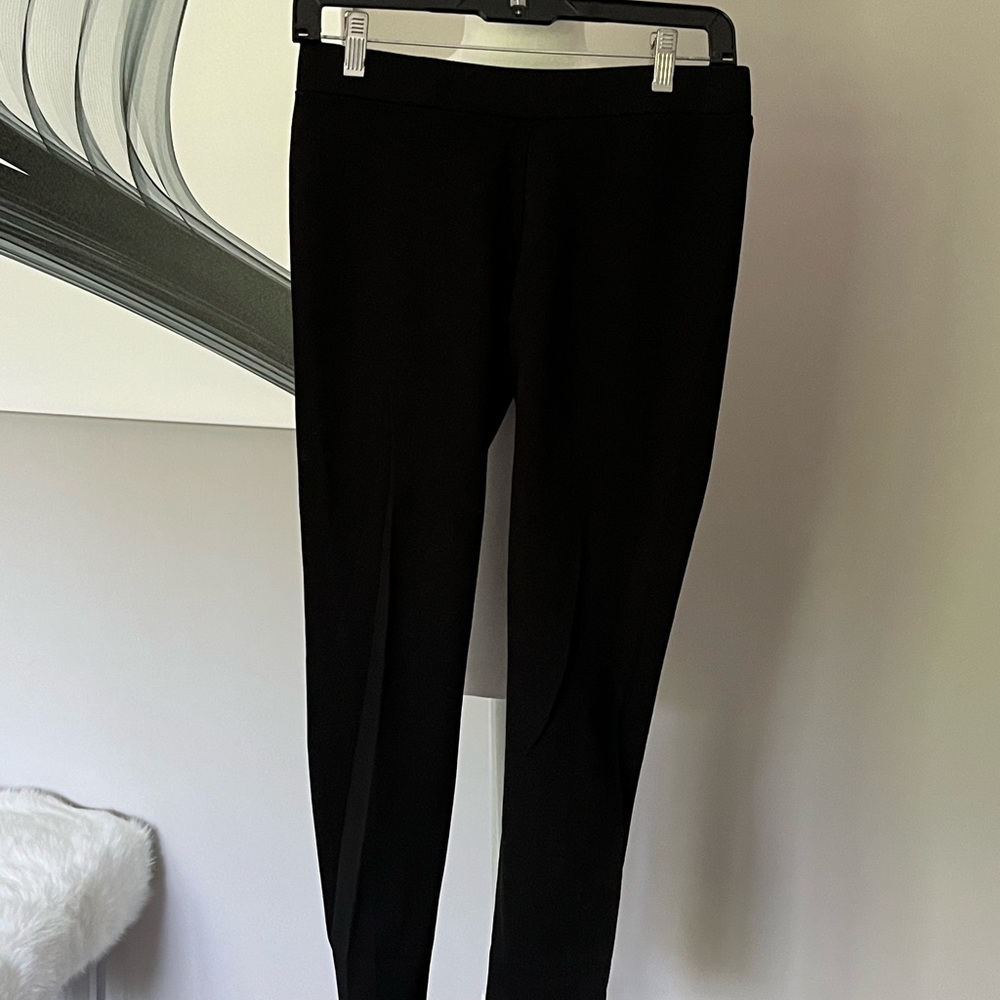 Max Studio Weekend Black Stretch Pull On Pants - image 6
